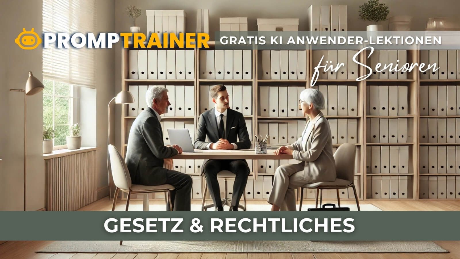 SENIOREN GRATIS KURSMODUL "Gesetz & Rechtliches" - 
