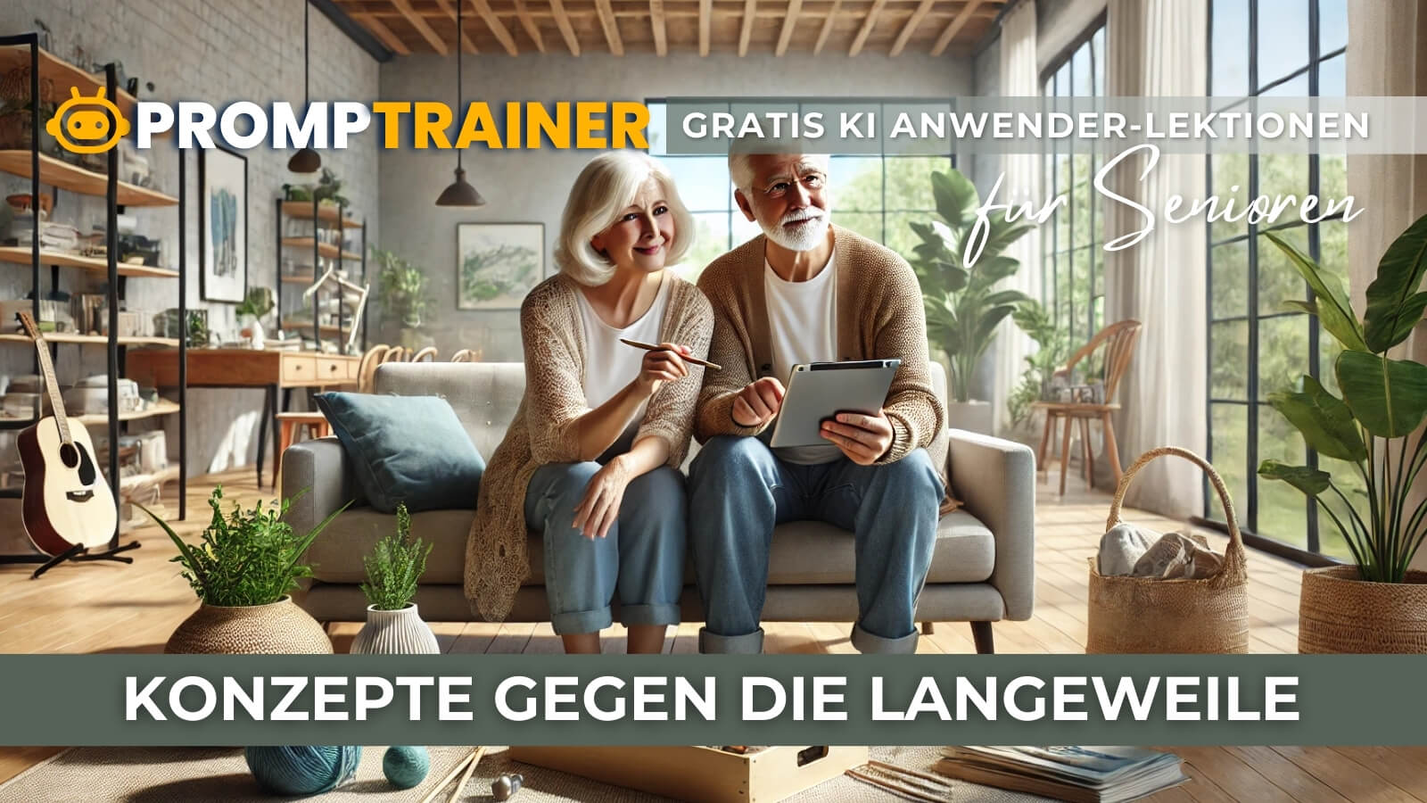 SENIOREN GRATIS KURSMODUL "Konzepte gegen die Langeweile" - 