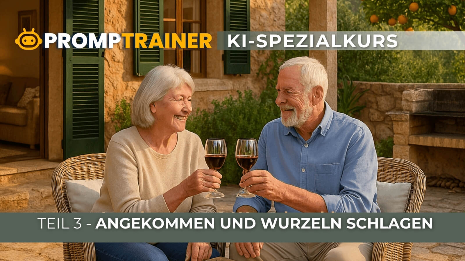 ** VORVERKAUF ** KI-SPEZIAL FÜR SENIOREN "Auswandern im Alter Teil 3 - Angekommen" - 