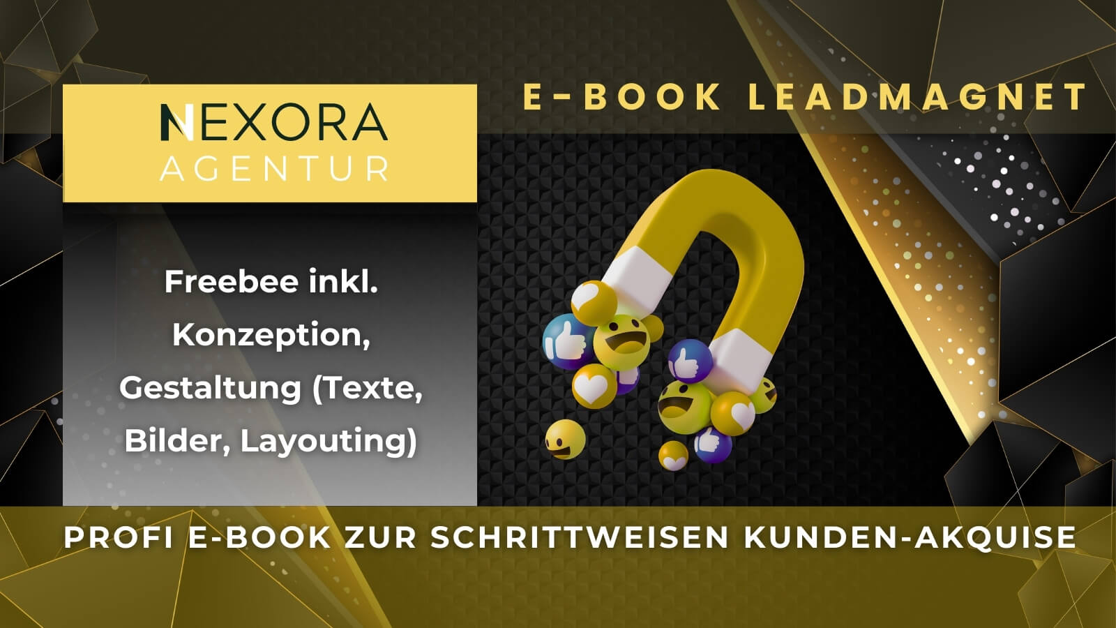NEXORA AGENTUR: Profi E-Book zur schrittweisen Kunden-Akquise - 