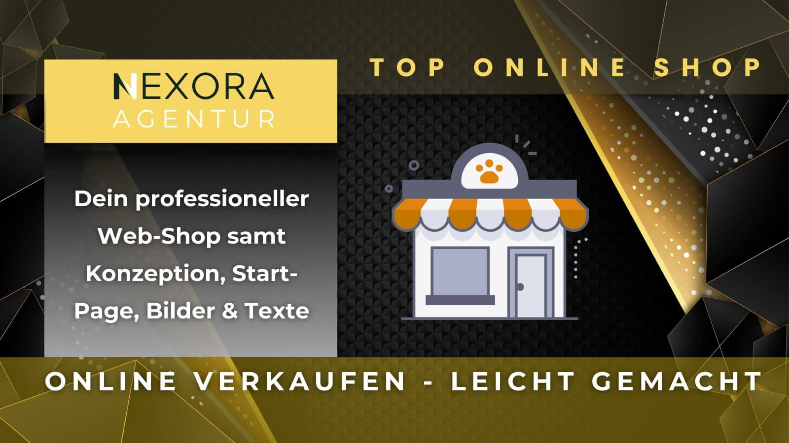 NEXORA AGENTUR: Dein professioneller Online-Shop - 