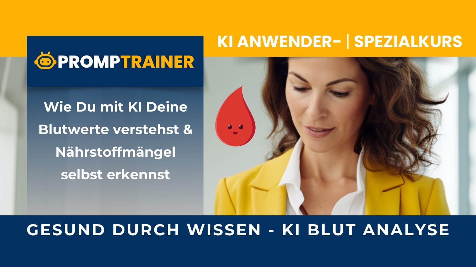 ** VORVERKAUF ** KI-SPEZIAL "Gesund durch Wissen - KI Blut Analyse" - 