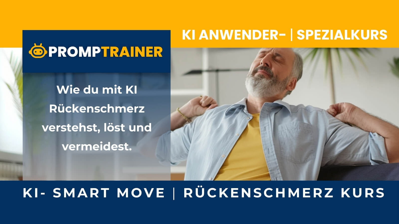 KI-SPEZIAL "KI - Smart Move - Rückenschmerz Kurs" - 