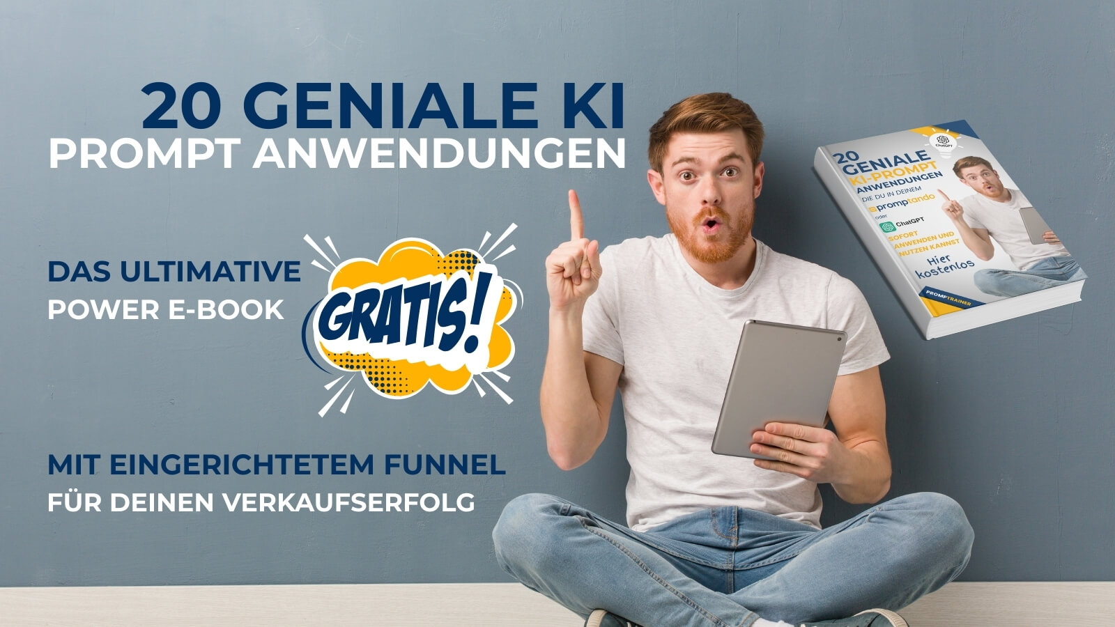 ** IN WENIGEN TAGEN VERFÜGBAR ** E-BOOK 20 GENIALE KI-PROMPT ANWENDUNGEN - 